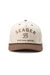 Seager - Branded Snapback - Cream/Brown - Front