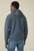 Faherty - High Standard Fleece Hoodie - Blue Nights - Back