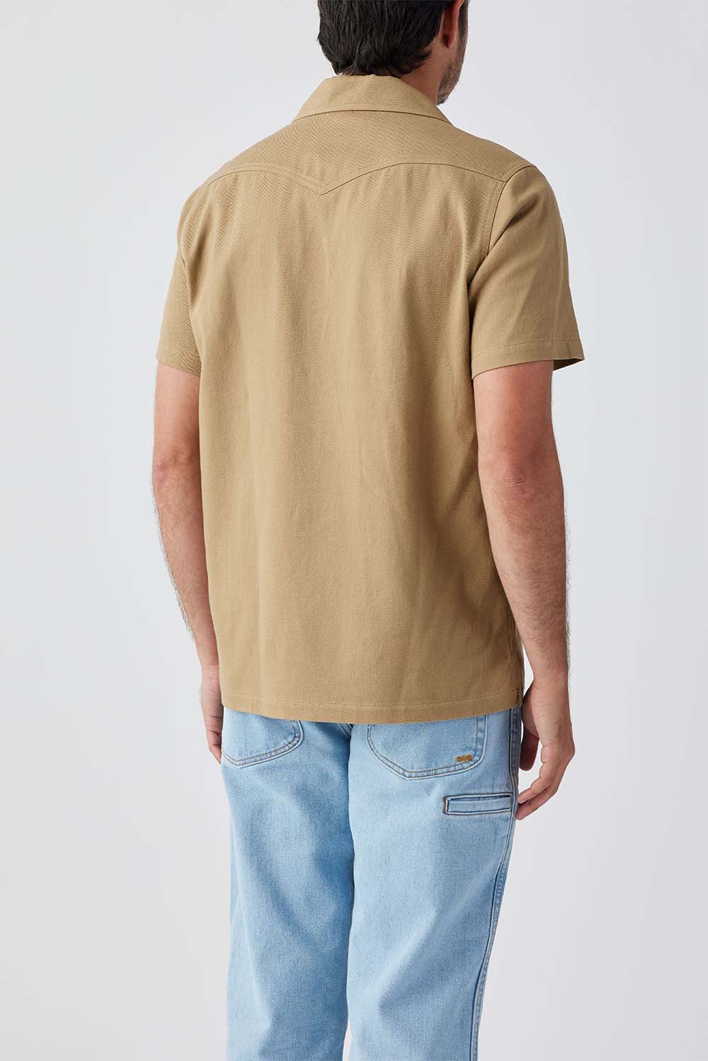 Seager - South Paw Whippersnapper - Washed Khaki - Back