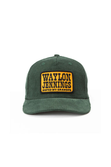 Seager - Waylon Jennings Grandpa Cord - Green - Front