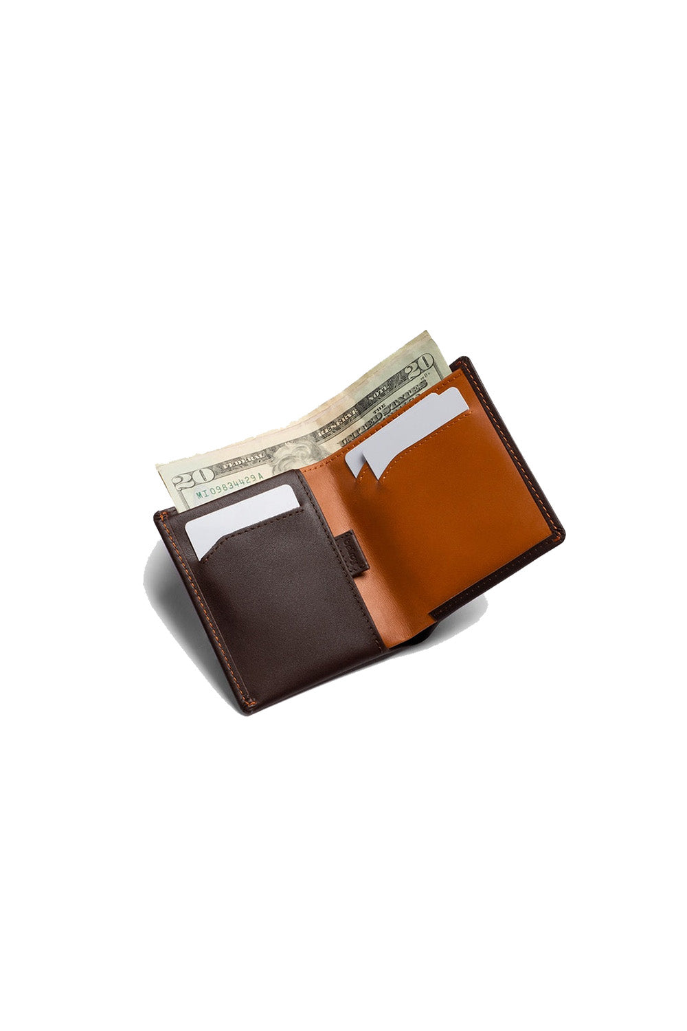 Bellroy RFID Note Sleeve Wallet in Java — Contents view