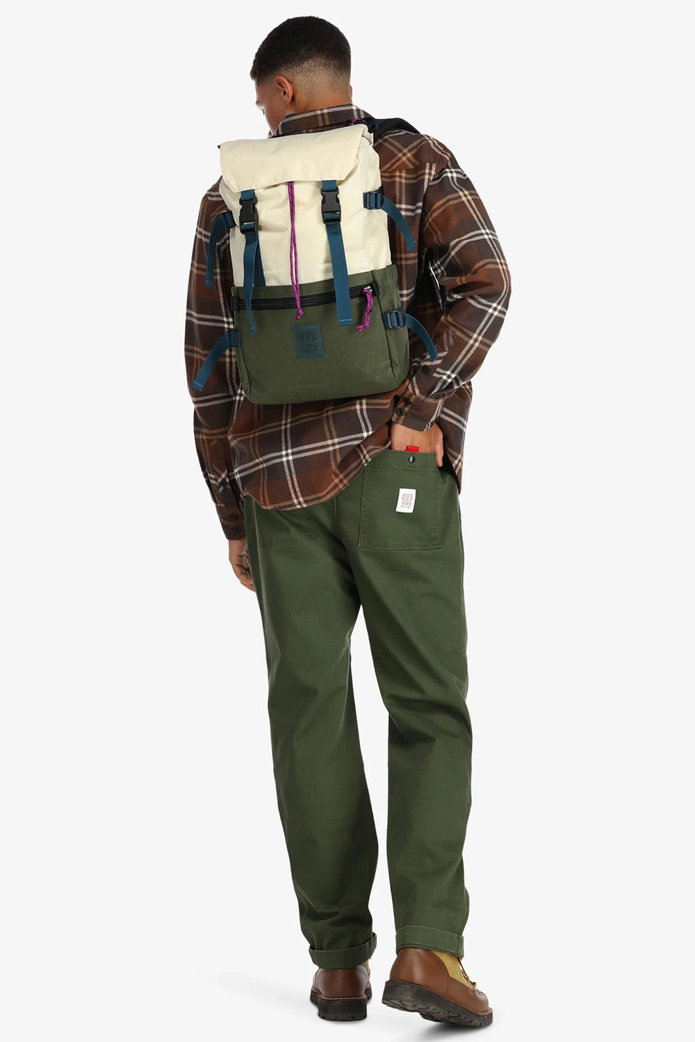 Topo - Rover Pack Classic - Bone White/Olive - Model