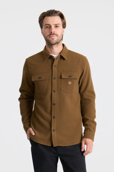 Roark - Nordsman Flannel LS - Otter - Front
