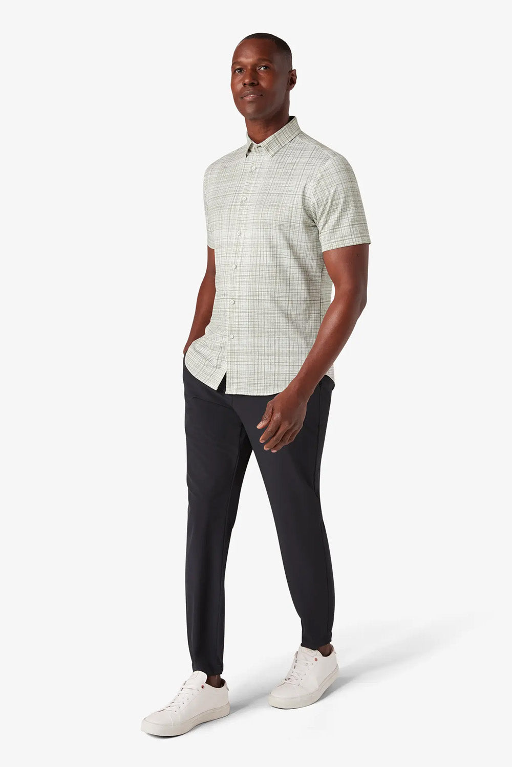 Mizzen + Main - Halyard SS - Sea Spray Breezy Plaid - Front