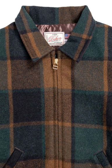 Dehen - Weekender Jacket - Oregon Plaid Wool - Detail