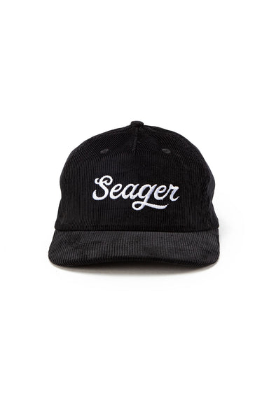 Seager - Big Corduroy - Snapback - Black - Front