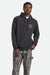 Brixton FORD BUILT TOUGH FLEECE HOODIE Burnt Rubber Front