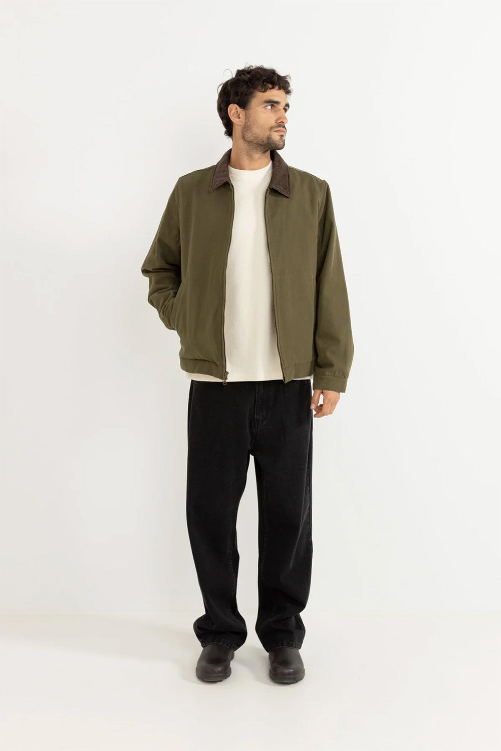 Rhythm James Jacket Olive