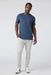 Vuori - Ponto Performance Tee - Azure Heather - Model Front