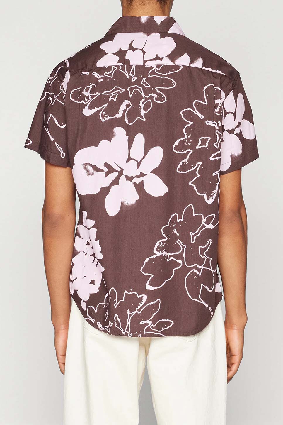 Obey - La Rue Woven - Java Brown Multi - Back