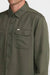 RVCA Vacancy Utility Shirt in Fatigue — Detail-1 view
