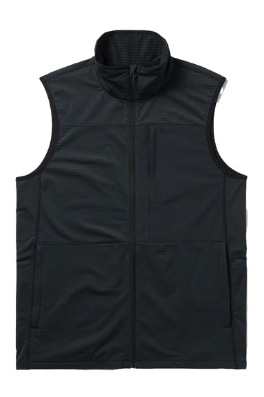 Duck Camp LW GRID TECH VEST Black Flatlay
