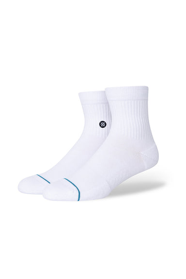Stance - Icon Quarter - White