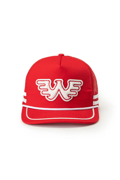 Seager - Waylon Jennings Flying W - Red - Front
