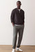 Marine Layer Saturday Favorite Jogger in Olive — Lifestyle view