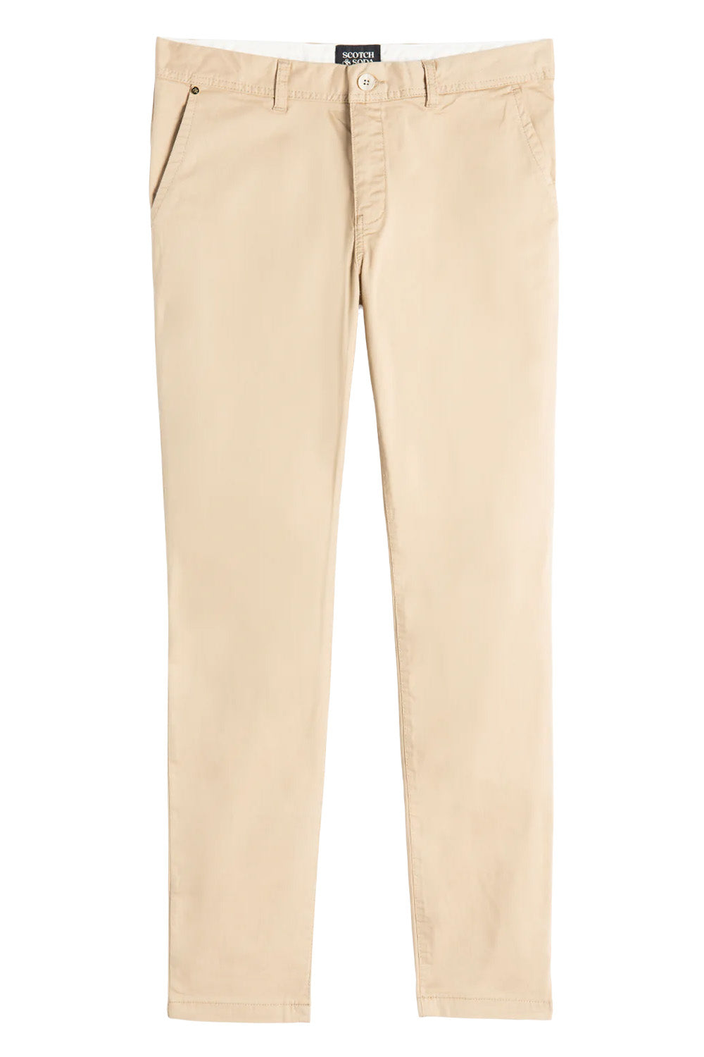 Scotch & Soda - Stuart Twill Chino - Sea Stone - Front