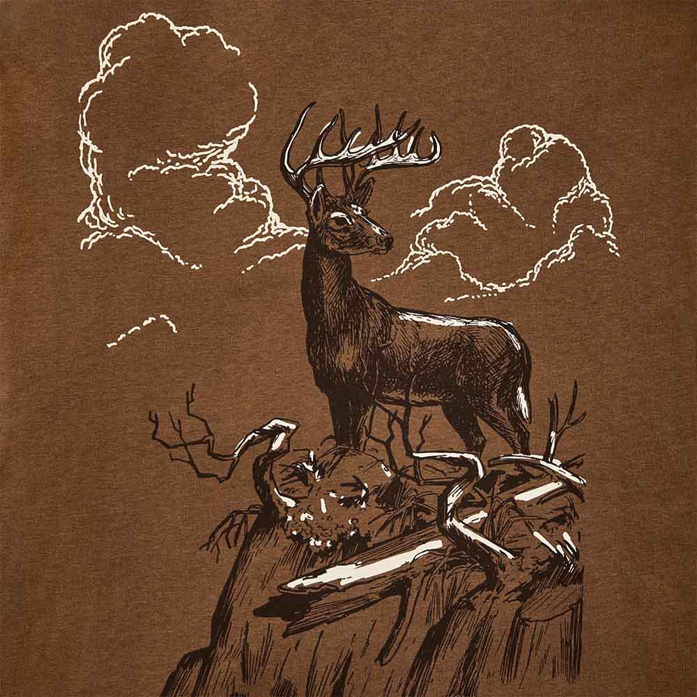 Filson - Frontier Graphic T-Shirt - Faded Earth Deer - Detail
