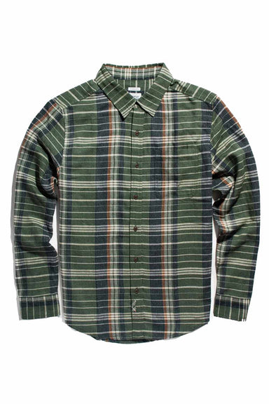Bridge & Burn - Jude Shirt - Arcadia Plaid - Flatlay