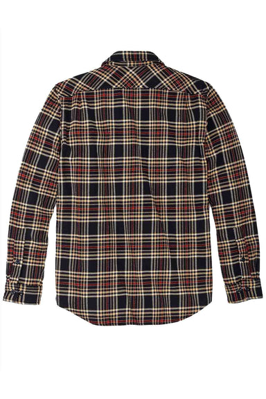 Filson - Vintage Flannel Workshirt - Navy Ivory Red - Back