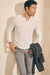 Faherty - Cloud LS Henley - Ivory Heather - Profile