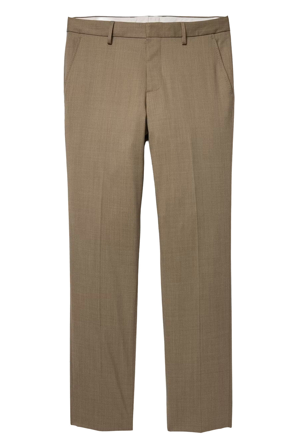Bonobos - Jetsetter Slim Wool Pant - Tan - Flatlay