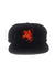 Ampal Creative LIVE FAST STRAPBACK Black Front