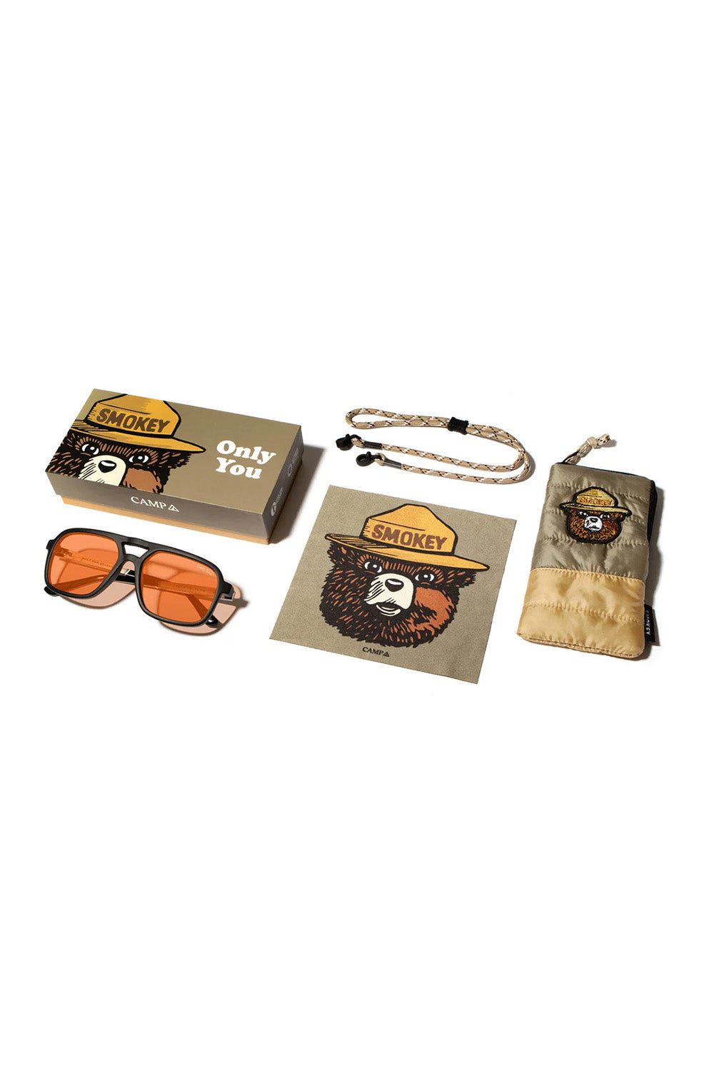 CAMP - Glacier - Matte Black/Smokey Bear/Amber Polar - Contents