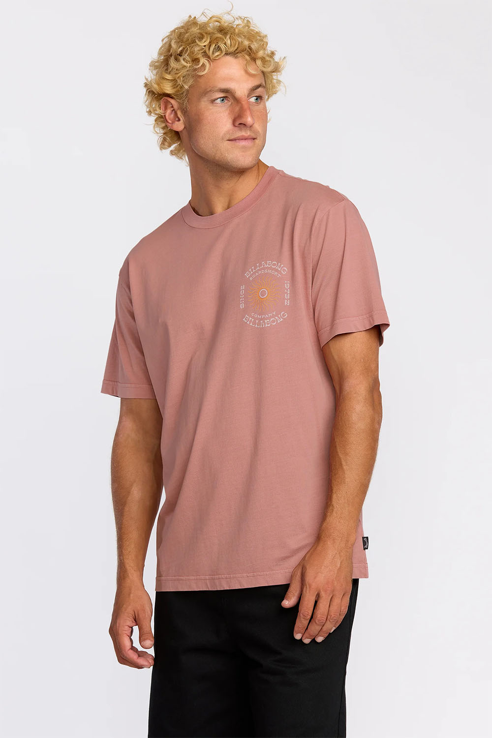 Billabong SUNRISE PREMIUM WW SS Dusty Rose Side