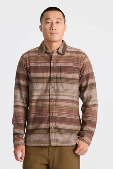 Roark - Crossroads Flannel - Red Clay - Front