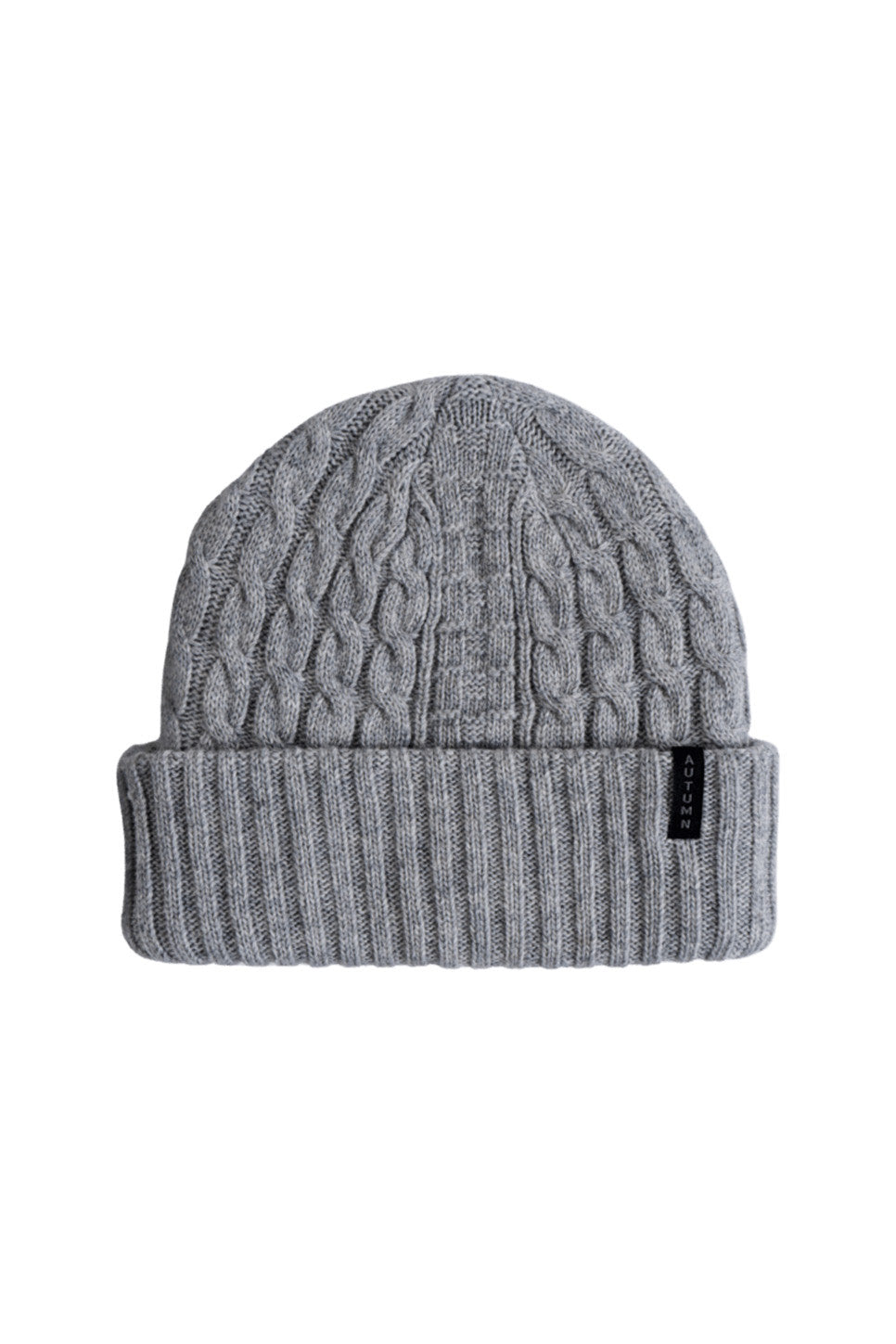 Autumn - Cable Knit Beanie - Nebulous - Front