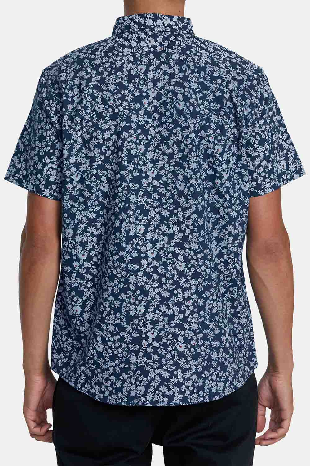RVCA - That'll Do Print SS - Petrol Blue - Back