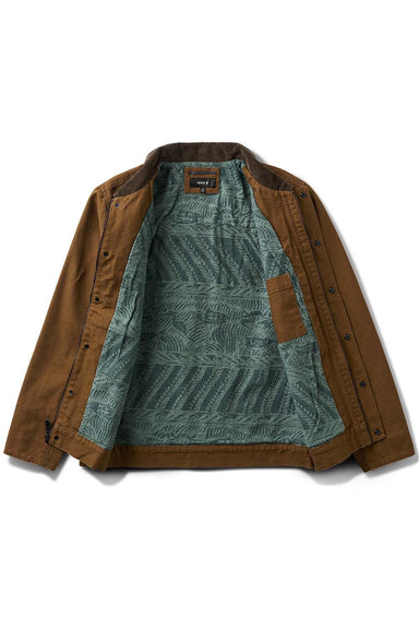 Roark - Open Roads Waxed Canvas Jacket - Otter - Inside