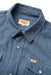 Seager - Reagan Pearl Snap - Light Used Wash - Collar