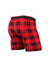 BN3TH - Classics Boxer Brief - Fireside Plaid Red - Back