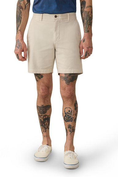 faherty essential chino short stone