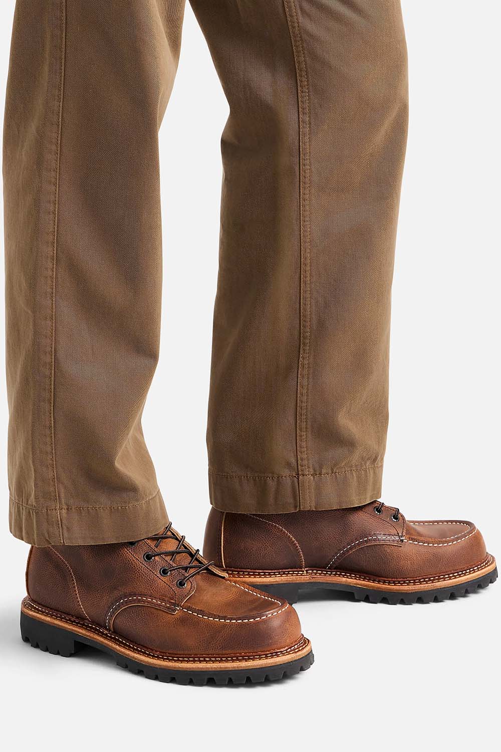 Red Wing - 6 Inch Norway Moc - Copper - On Foot