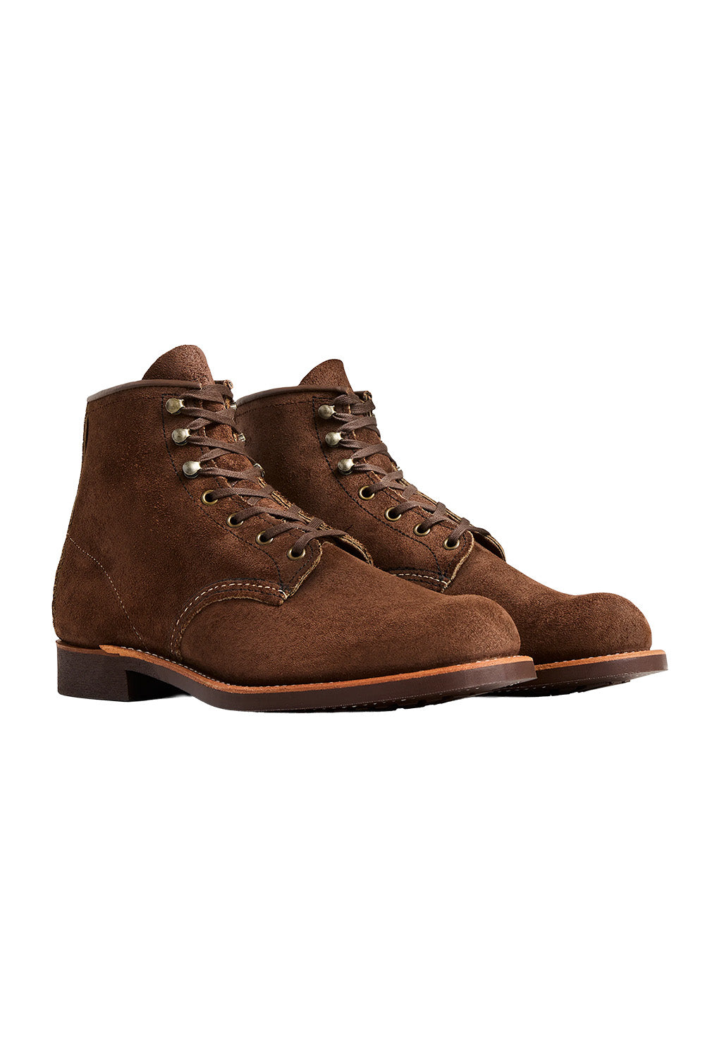 Red Wing Blacksmith 3339 in Chocolate Muleskinner — Side view