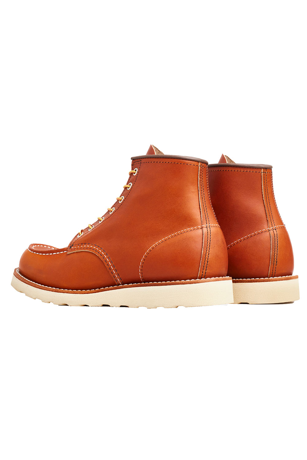 red wing heritage 6 inch moc toe oro legacy back