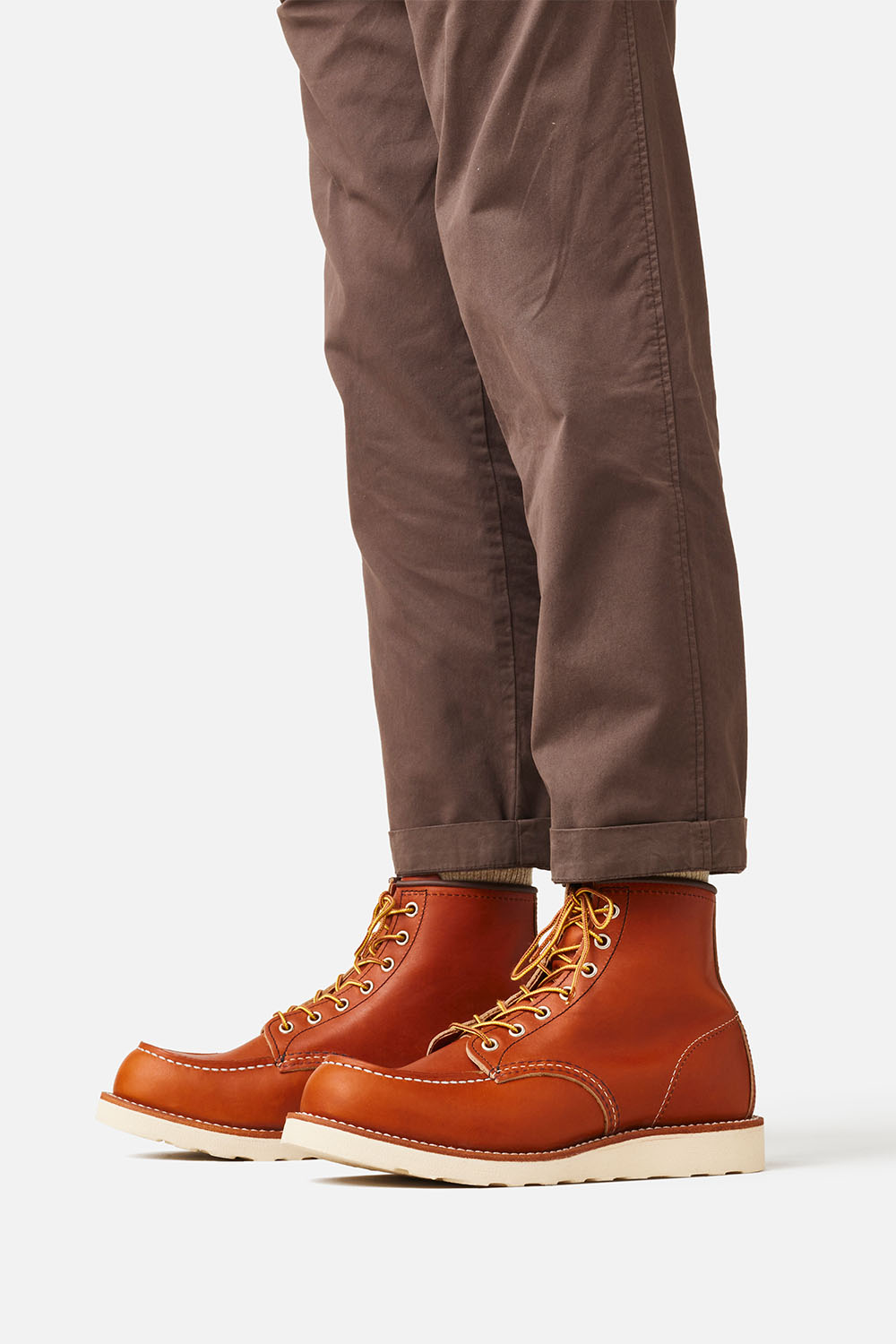 red wing heritage 6 inch moc toe oro legacy model