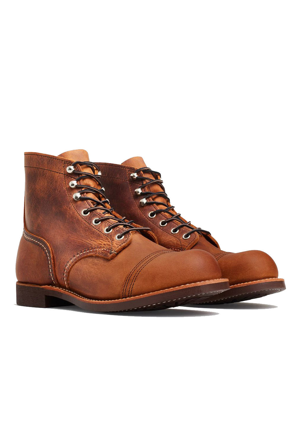 red wing heritage iron ranger copper rt profile