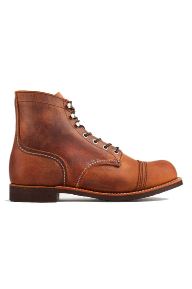 red wing heritage iron ranger copper rt side