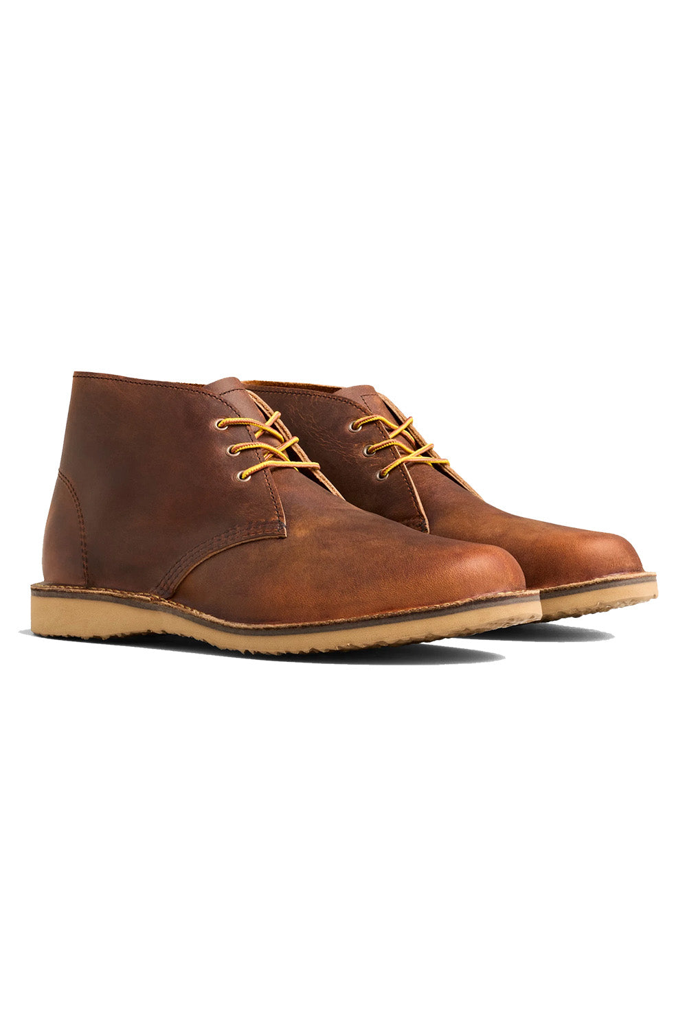 red wing heritage weekender chukka 3622 copper profile