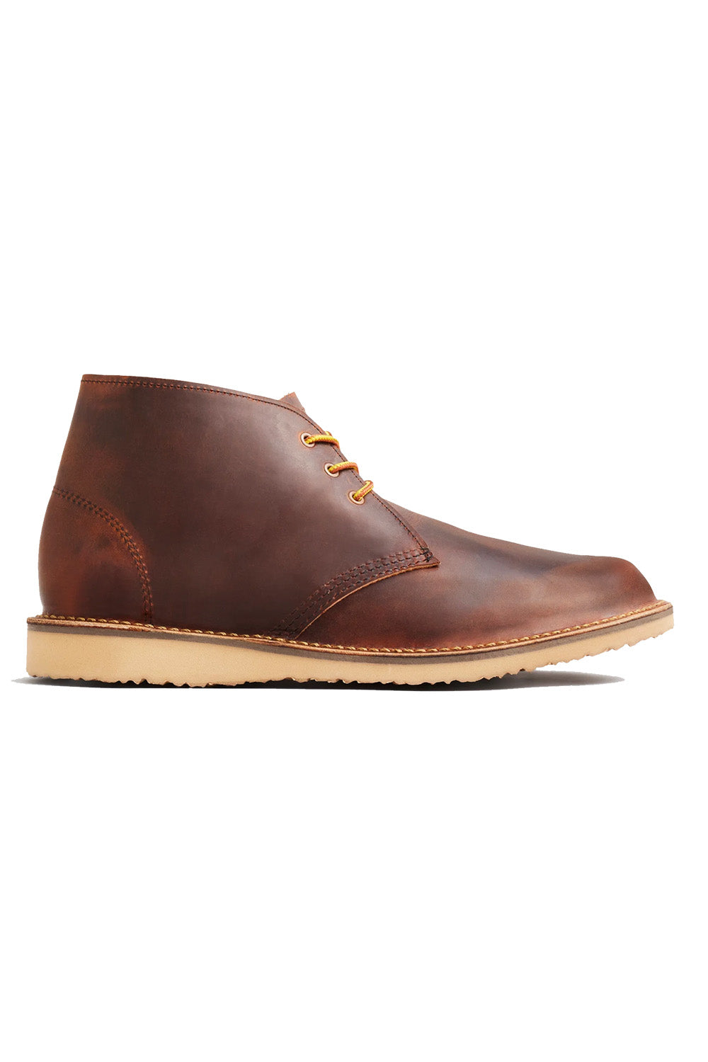 red wing heritage weekender chukka 3622 copper side