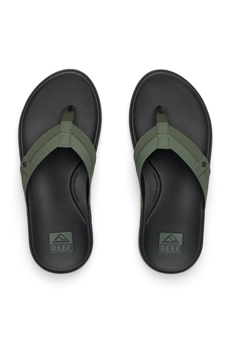 reef cushion phantom 2.0 olive gum top