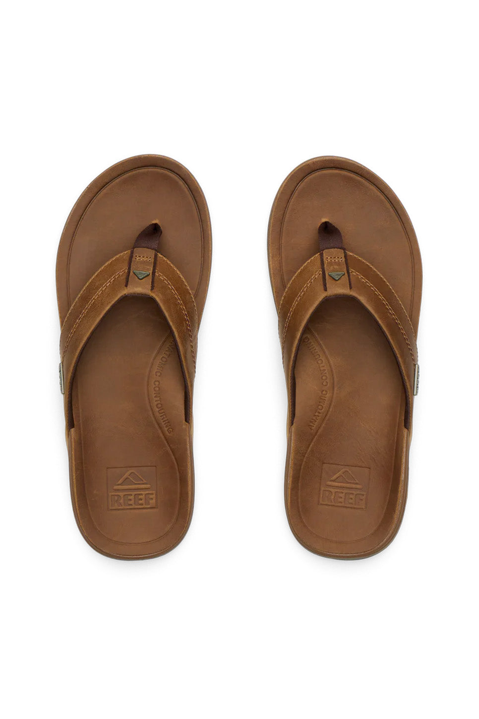 reef leather offshore bronze brown top