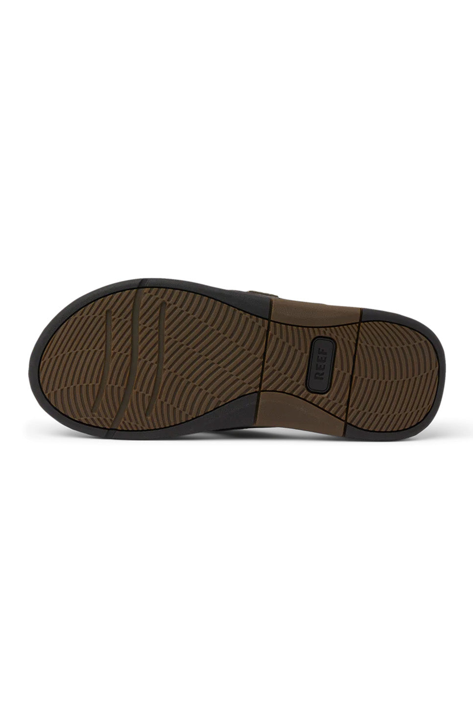 reef leather offshore dark brown bottom