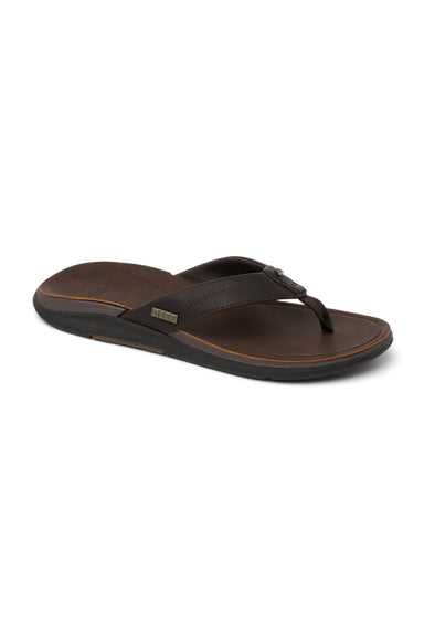 reef leather offshore dark brown profile