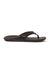 reef leather offshore dark brown side
