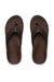 reef leather offshore dark brown top