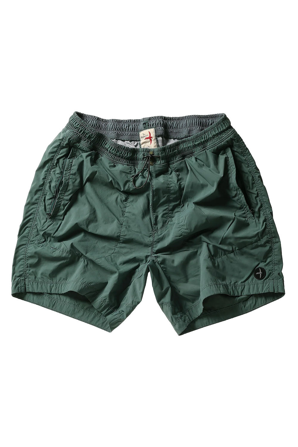 relwen airtex hybrid short 6.5" spruce front